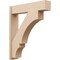 Ekena Millwork 7 1/2-in W x 32-in D x 38-in H Balboa Block Rough Cedar Woodgrain TimberThane Outlooker, Primed Tan OUTUR075X32X38BOA44RCPR - alternate 1